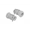 Kabelio įvadas DeLOCK 60354 pilkas metalas plastikas