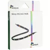 INTER-TECH RS-042 RGB RGB LED juosta 1000 mm, 10 mm, juoda