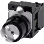 Siemens 3SU1100-4BF11-1BA0 elektrinis pavaras, juoda, metalinė