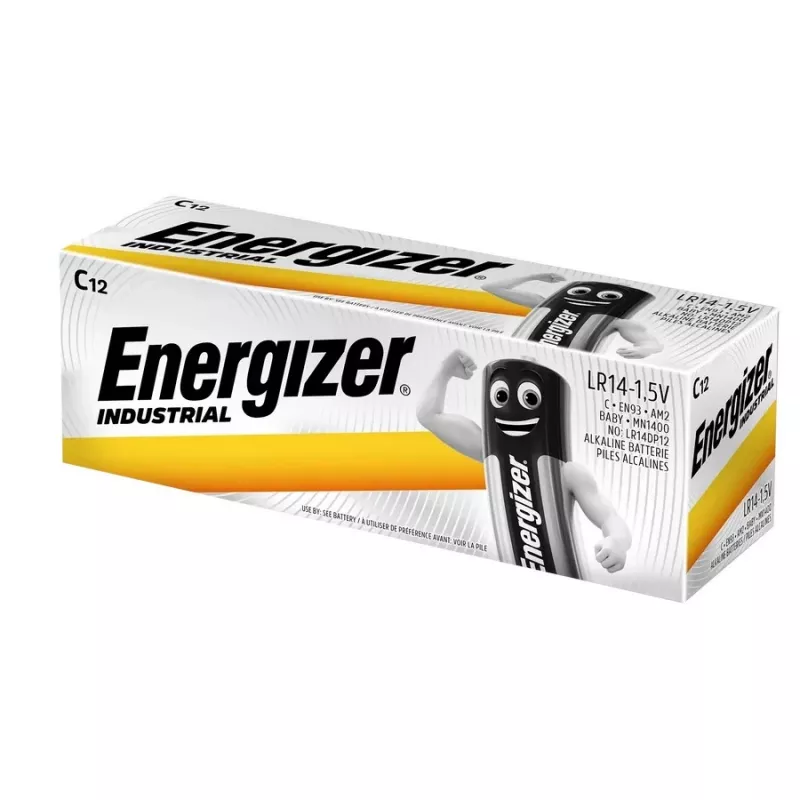 ENERGIZER BATTERY INDUSTRIAL PRO LR14 C R14 1.5V 12 vnt.