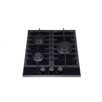 MPM 45-GMH-16 Black Įmontuojama dujinė kaitlentė 45 cm 3 zonos