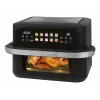 Kaitvėjo gruzdintuvė ProfiCook PC-FR 1313 H — 10 l, 2400 W, 10 programų, liečiamasis valdymas, nerūdijantis plienas/juoda