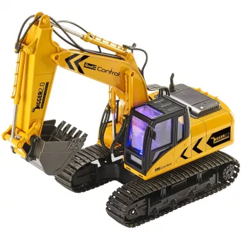 Revell Digger 2.0 – Ekskavatorius – Elektrinis variklis – 1:16 – Paruoštas važiuoti (RTR) – Juodas – Geltonas – Digger 2.0 (24924)