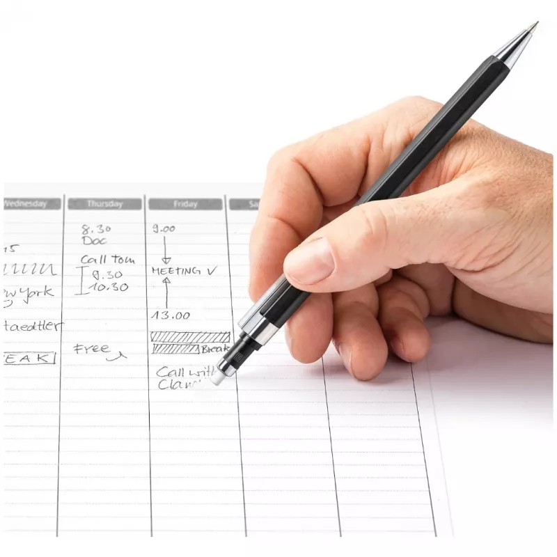 Mechaninis pieštukas Staedtler 778 05-9, 0,5 mm, šešiakampis korpusas, juodas, juodas švinas