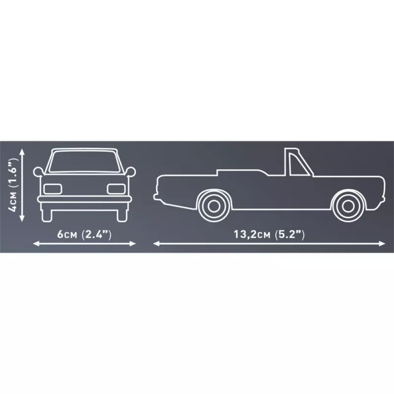 Cobi konstruktorius Opel Rekord C 1700 L kabrioletas modelio rinkinys