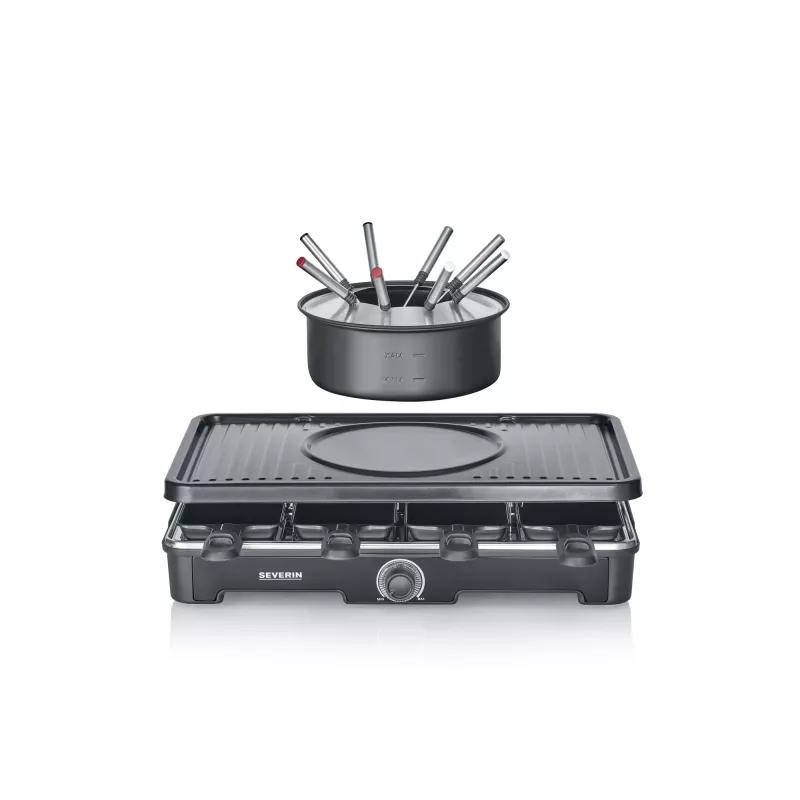 Raclette Grilis Severin RG 2347 8 Asmenims 1400 W Juodas