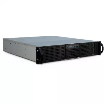 Inter-Tech IPC 2U-20248 - stelažinis korpusas - 2U - E-ATX - be maitinimo šaltinio (EPS2U) - USB