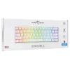 Laidinė mechaninė klaviatūra White Shark Shinobi-2 (GK-004221) – mėlyni jungikliai, balta, US išdėstymas