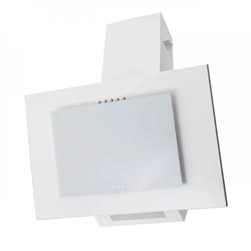 Kaminkraštinis gartraukis MAAN Vertical PG 60 — 59,6 cm, baltas, 320 m³/h, 3 greičiai, LED apšvietimas