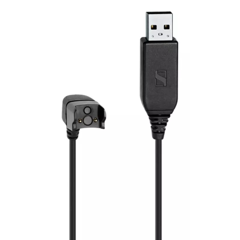 EPOS CH 30 USB įkrovimo laidas IMPACT 5000 ausinėms, juodas, 1,9 m