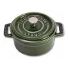 Staub 40509-804 mini cocotte 10 cm baziliko žalios spalvos ketaus puodas