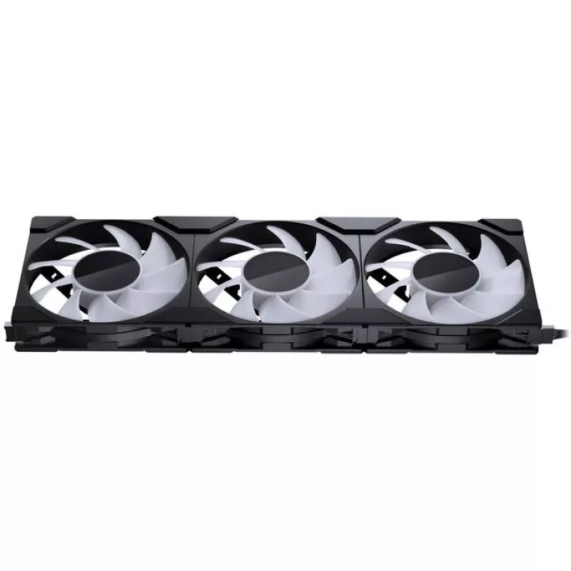 Phanteks M25 Gen2 120mm PWM D-RGB ventiliatorius 3 vnt. rinkinys - juodas