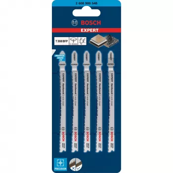 Bosch T 308 BFP pjūklo geležtė, bimetalinė, 5 vnt.