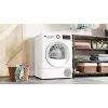 Kondensacinė džiovyklė Bosch WQG145APPL 9 kg su šilumos siurbliu, 14 programų, LED ekranu, balta