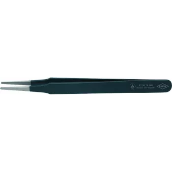 Knipex preciziniai pincetai 120mm, tiesūs smailūs antgaliai, 2mm, nerūdijantys, antimagnetiniai, elektrai laidūs