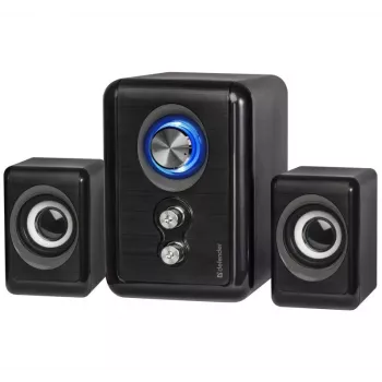 Garsiakalbis DEFENDER V11 11 W laidinis 2.1 stalinis palydovas, USB 5 V, juodas