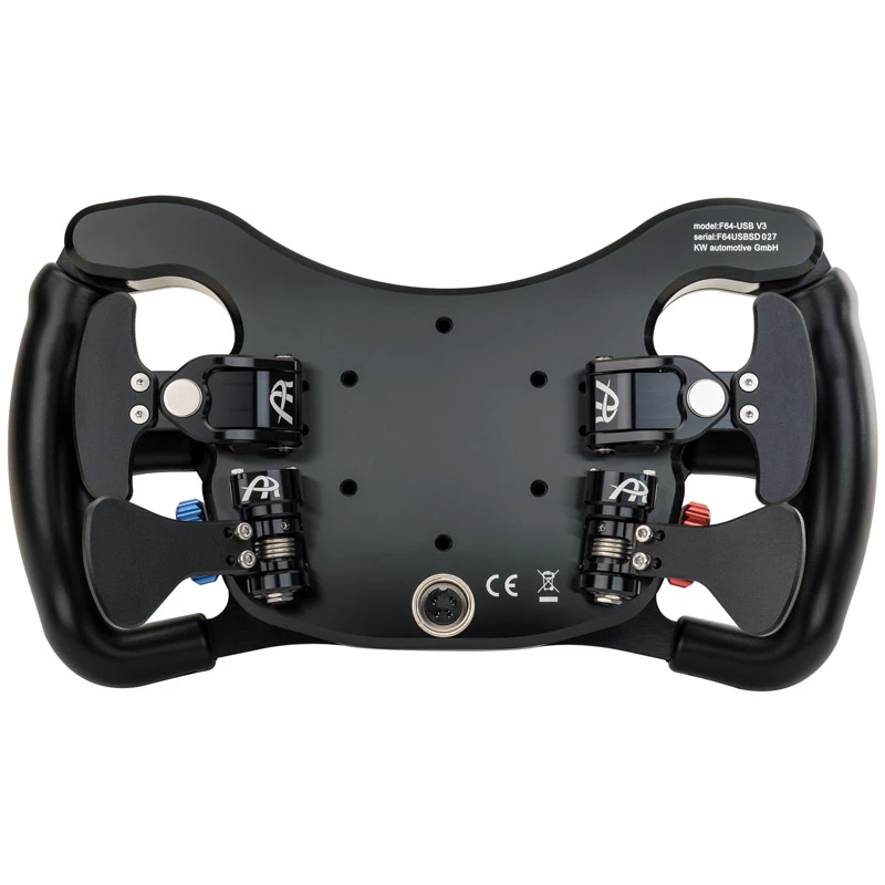 Lenkratis Ascher Racing F64-USB V3 – ergonomiškas drugelio formos dizainas, USB jungtis