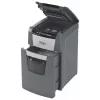 Rexel Optimum AutoFeed+ 130X popieriaus smulkintuvas, kryžminis pjovimas, 55 dB, 22 cm, juodas, sidabrinis