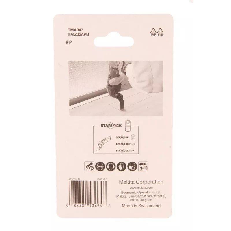 Makita B-64814-5 pjūklo diskas / dėlionės / stūmoklinio pjūklo geležtė Bimetal 5 vnt
