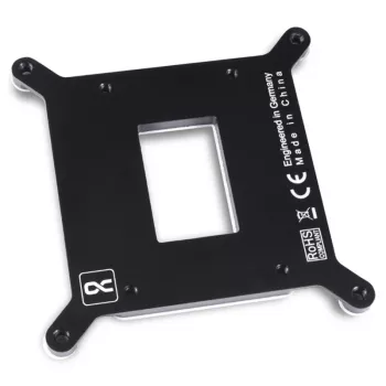 Alphacool 13072 Juoda metalinė galinė plokštė 86x67x86 mm