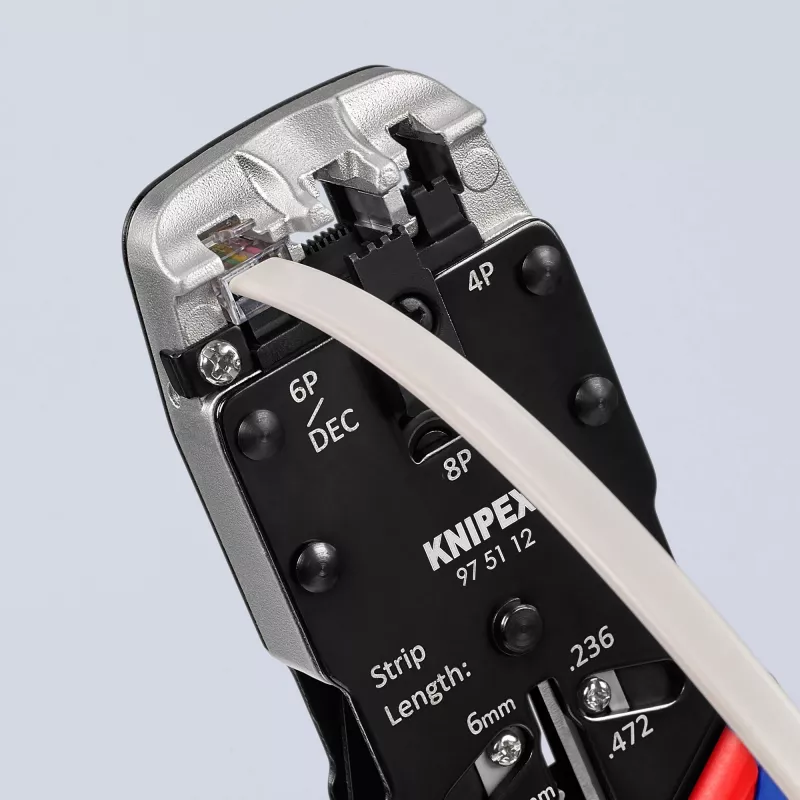 Kabelių užspaudimo replės Knipex 975112