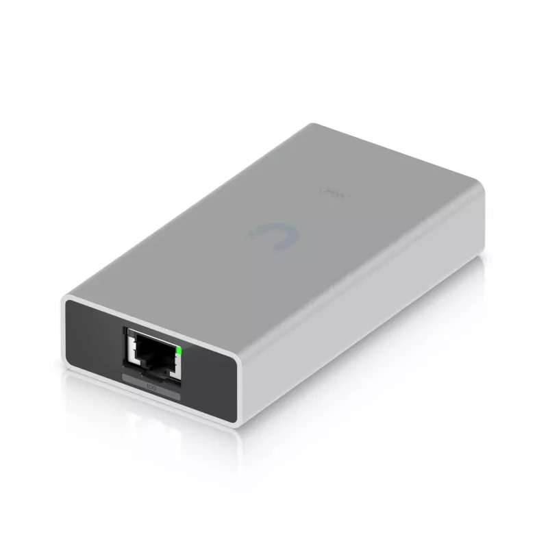 Eterneto adapteris UBIQUITI UACC-Adapter-RJ45-USBC-10GE, USB‑C į RJ45, 10 Gbps, juodai pilkas