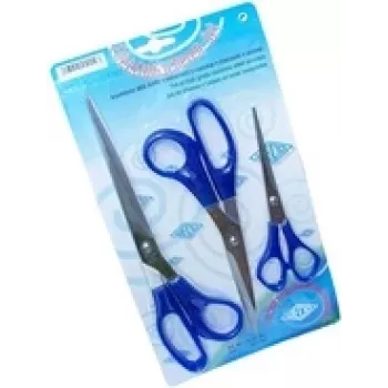 Žirklių rinkinys WEDO 977 303 – 3 vnt. nerūdijančio plieno žirklės (160 mm, 210 mm, 255 mm)