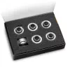 EK Water Blocks EK-Quantum Torque HDC 16 – 6 vnt. pakuotė, sidabrinė