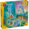LEGO CREATOR 3 IN 1 31385 Jūrų gyvūnai: Gražūs delfinai