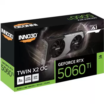 INNO3D GeForce RTX 5060 Ti 8 GB GDDR7 TWIN X2 OC vaizdo plokštė