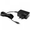 Akyga AK-ND-80 USB-C GaN nešiojamojo kompiuterio maitinimo adapteris 45 W, PD 3.0, 5–20 V, 1,8 m laidas, juodas