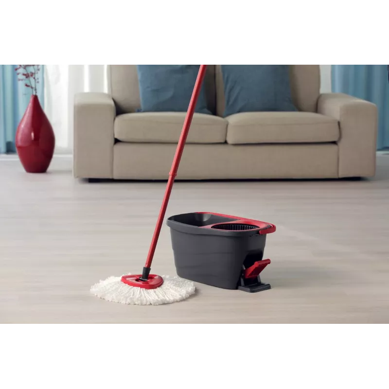 Mop antgalis Vileda Turbo 2in1 Raudonas Baltas