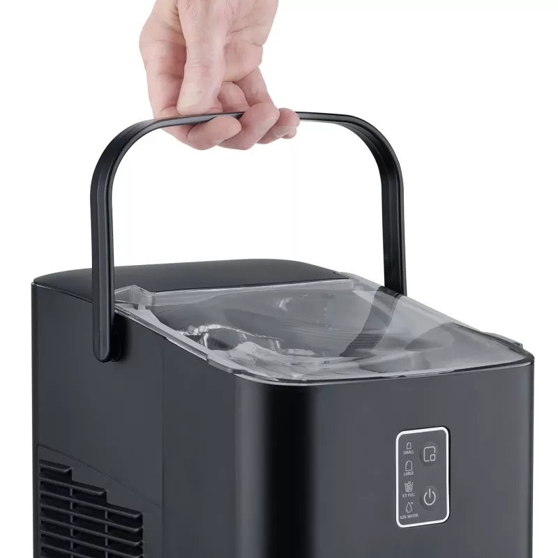 Caso IceChef Compact ledo kubelių aparatas, 120 W, juodas