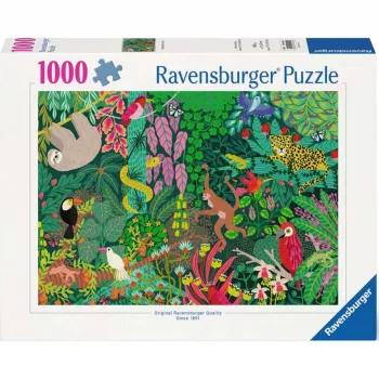 Ravensburger 12001432 dėlionė „Stebuklingas lietaus miškas“, 1000 detalių, nuo 14 metų