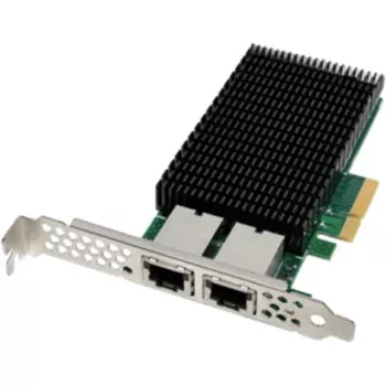 Tinklo plokštė ALLNET ALL0139v2-2-10G-TX dviejų prievadų varinė RJ45 PCIe 3.0