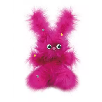Kūrybinis rinkinys MG DYSTRYBUCJA Crazy Fuzzy CH241939 — Pūkuotas šokinėjantis zuikio gaminimo rinkinys