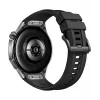 Išmanusis laikrodis HUAWEI WATCH GT5 Pro 46mm — 1,43 colio AMOLED ekranas, GPS, 524 mAh baterija, titano korpusas, juodas dirželis
