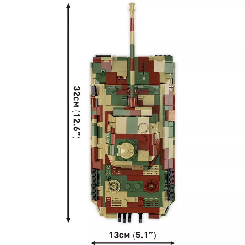 Konstruktorius Pz.Kpfw.V Panther versija A, 1152 kaladėlės