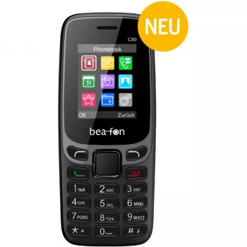 Mobilus telefonas Bea-fon C80, 2,4 colių ekranas