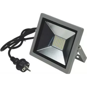ChiliTec LED prožektorius Slim 100W neutrali balta 230V 9230lm 4000K 1,5m H05RNF (22368)