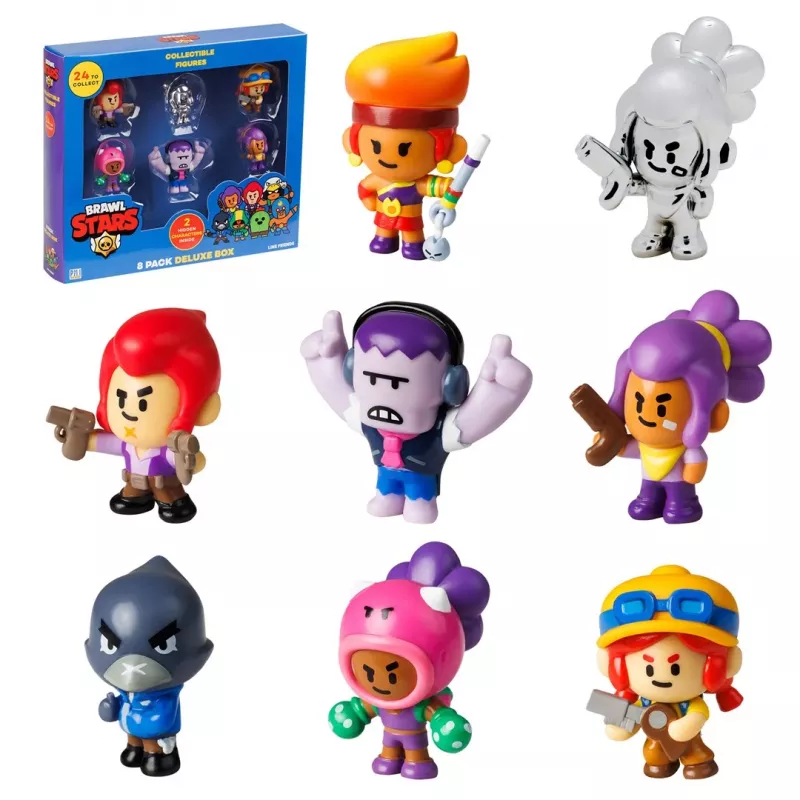 BRAWL STARS S1 FIGŪRĖLĖS - 8 VIENETŲ DELIKSĖ DĖŽUTĖ VER.C