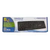Laidinė klaviatūra ESPERANZA EK134, pilno dydžio (100%), USB, juoda, 1,45 m laidas