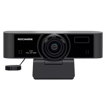 Web kamera ROCWARE RC15 720p raiška su įmontuotu mikrofonu