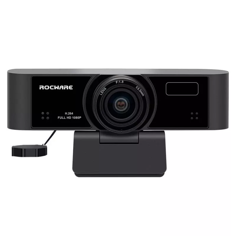 Web kamera ROCWARE RC15 720p raiška su įmontuotu mikrofonu