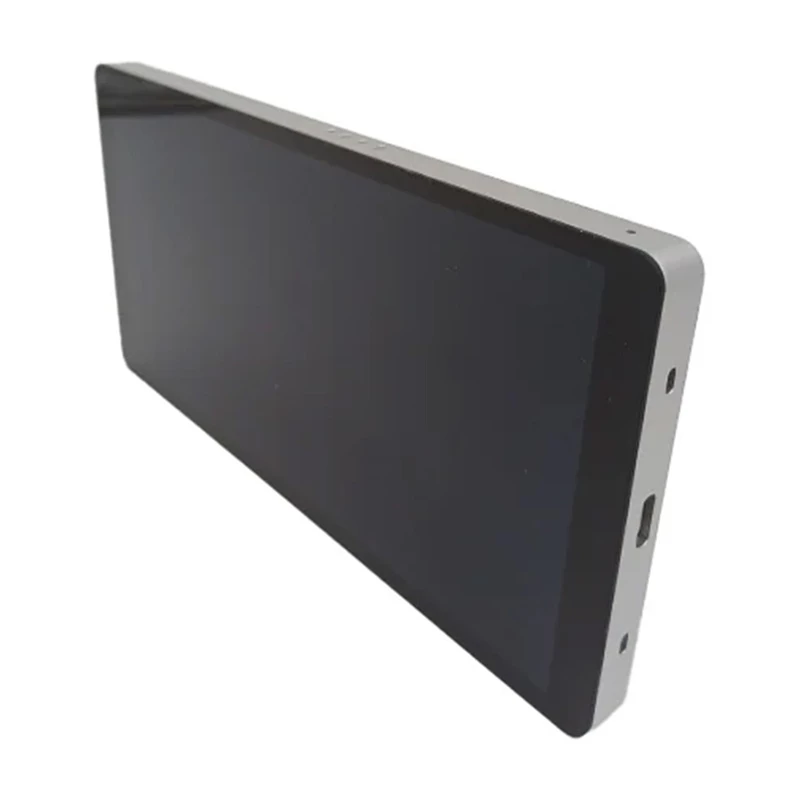 Dvigubas valdymo skydelis Shelly Wall Display X2 WiFi/BLU (sidabrinis) + BLU H&T