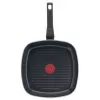 Tefal Simply Clean B5674053 keptuvė grilio keptuvė kvadratinė