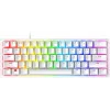 Mechaninė žaidimų klaviatūra Razer Huntsman Mini 60% balta USB QWERTY US International optiniai jungikliai
