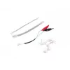LANBERG NT-0501 tinklo kabelio testeris – RJ-11/RJ-12/RJ-45, iki 250 m, įmontuota baterija, LED indikatoriai, juodas