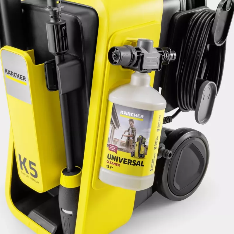 Kärcher K 5 Comfort Premium Connect Home slėginis plovimo aparatas 500 l/h 2100 W Geltona