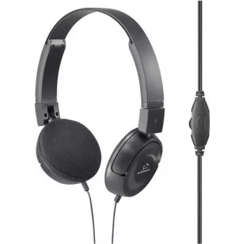 Ausinės RF-HS-130 On Ear, laidinės, stereo, juodos, lankelis (RF-5152722)